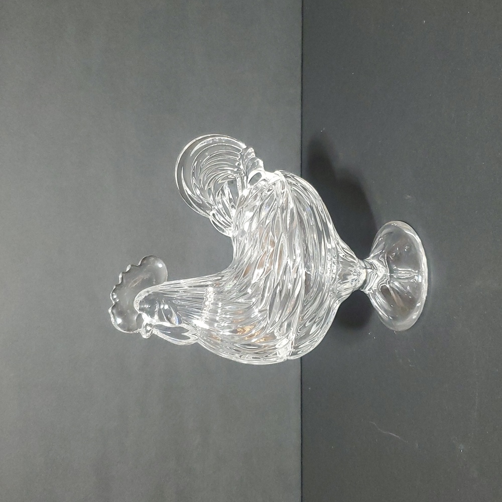 Waterford Crystal Clear Glass Rooster